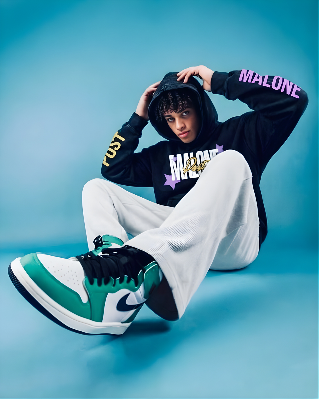 oversized hoodie with baggy sweatpants