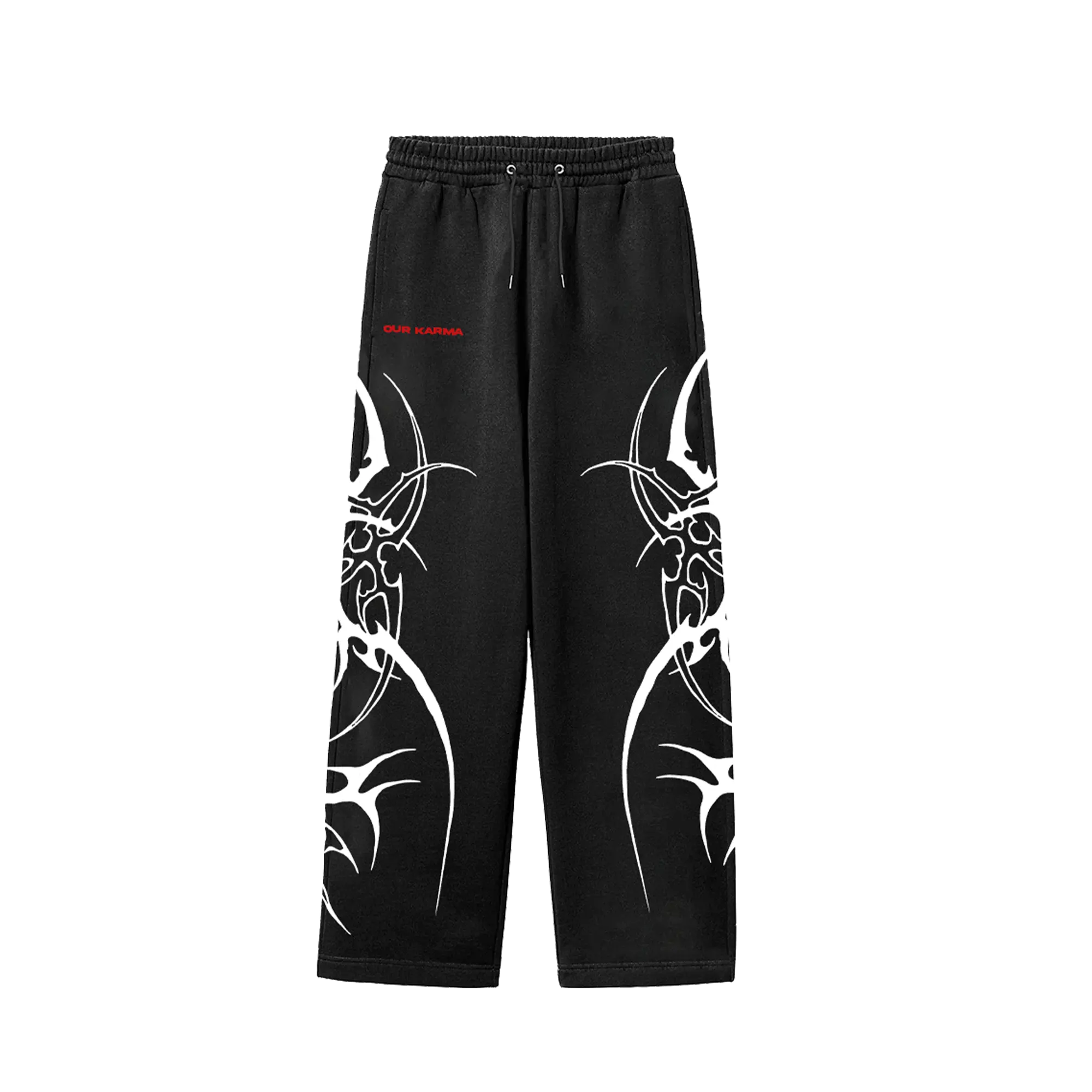 Grim silhouettes puff print streetwear graphics