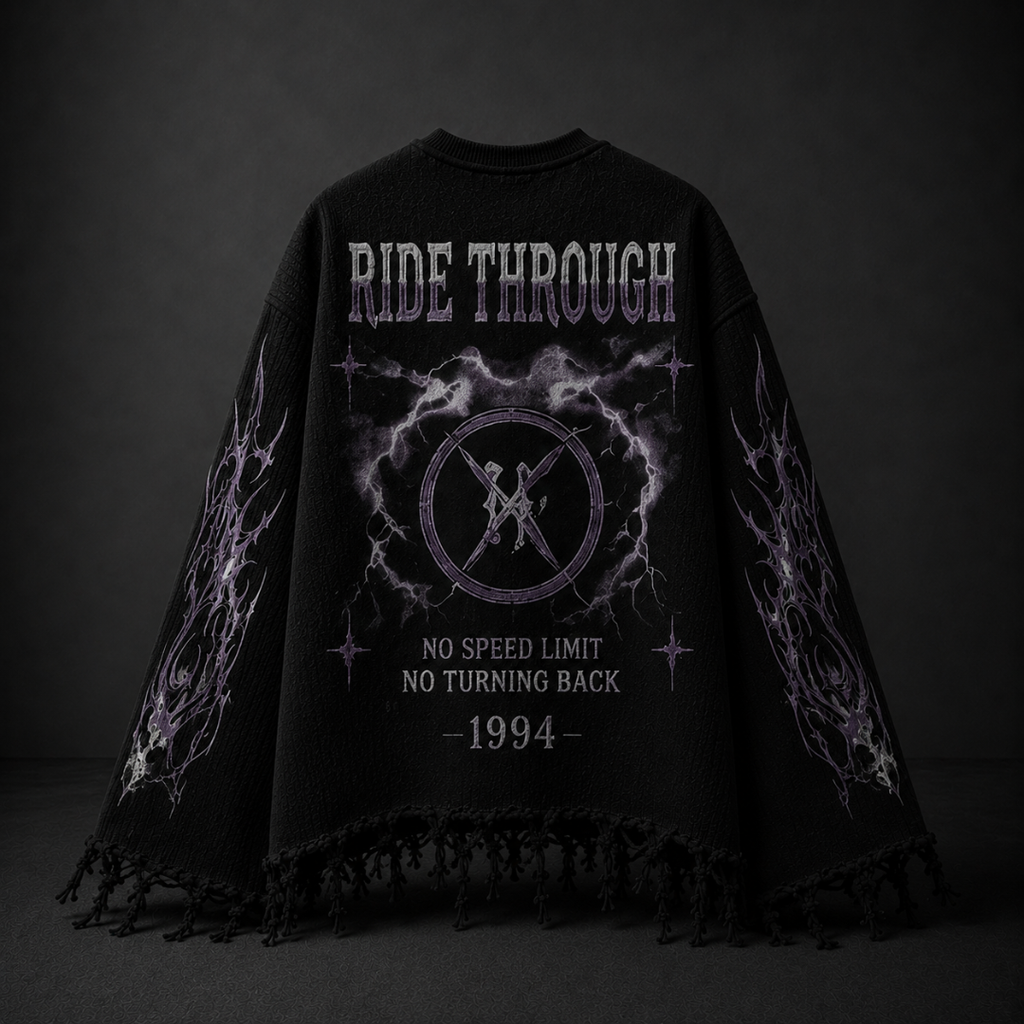 NIGHT RIDER WAFFLE KNIT