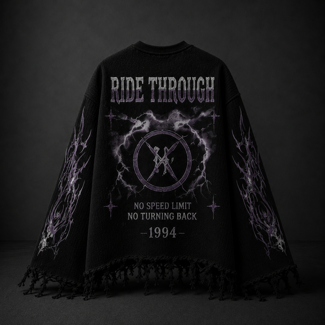 NIGHT RIDER WAFFLE KNIT