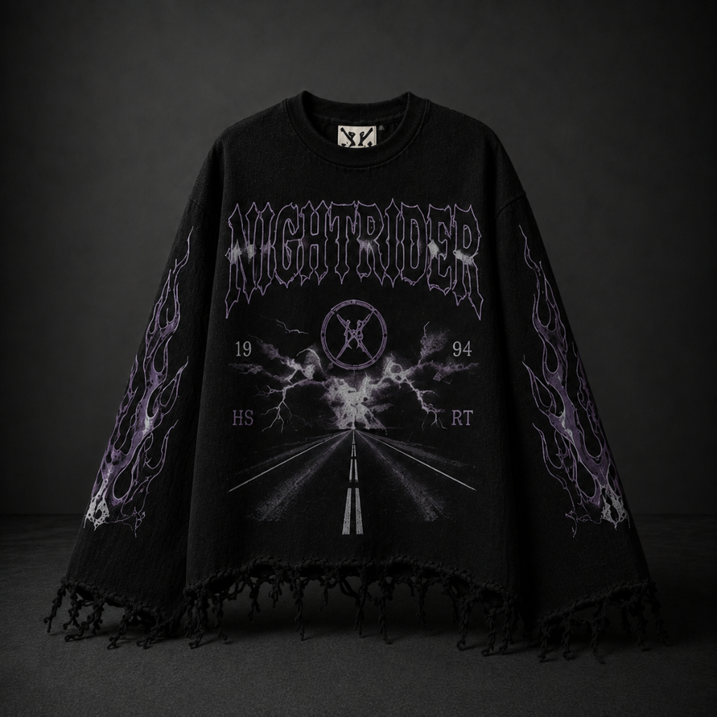 NIGHT RIDER WAFFLE KNIT