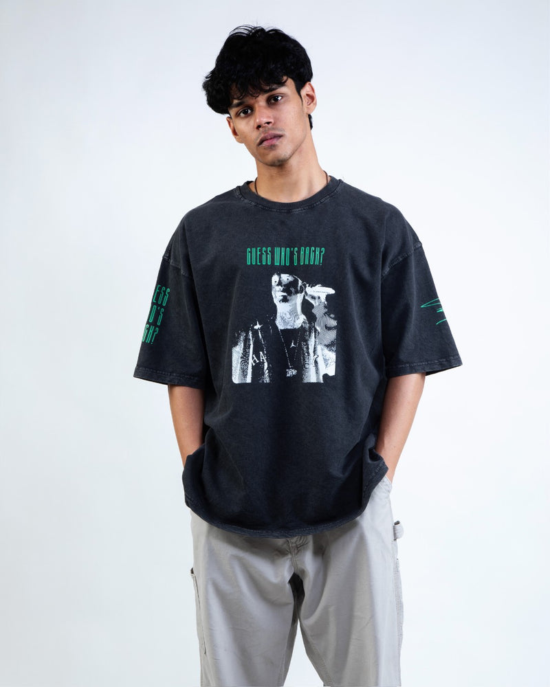MARSHALL MODE ACID WASH OVERSIZED TEE