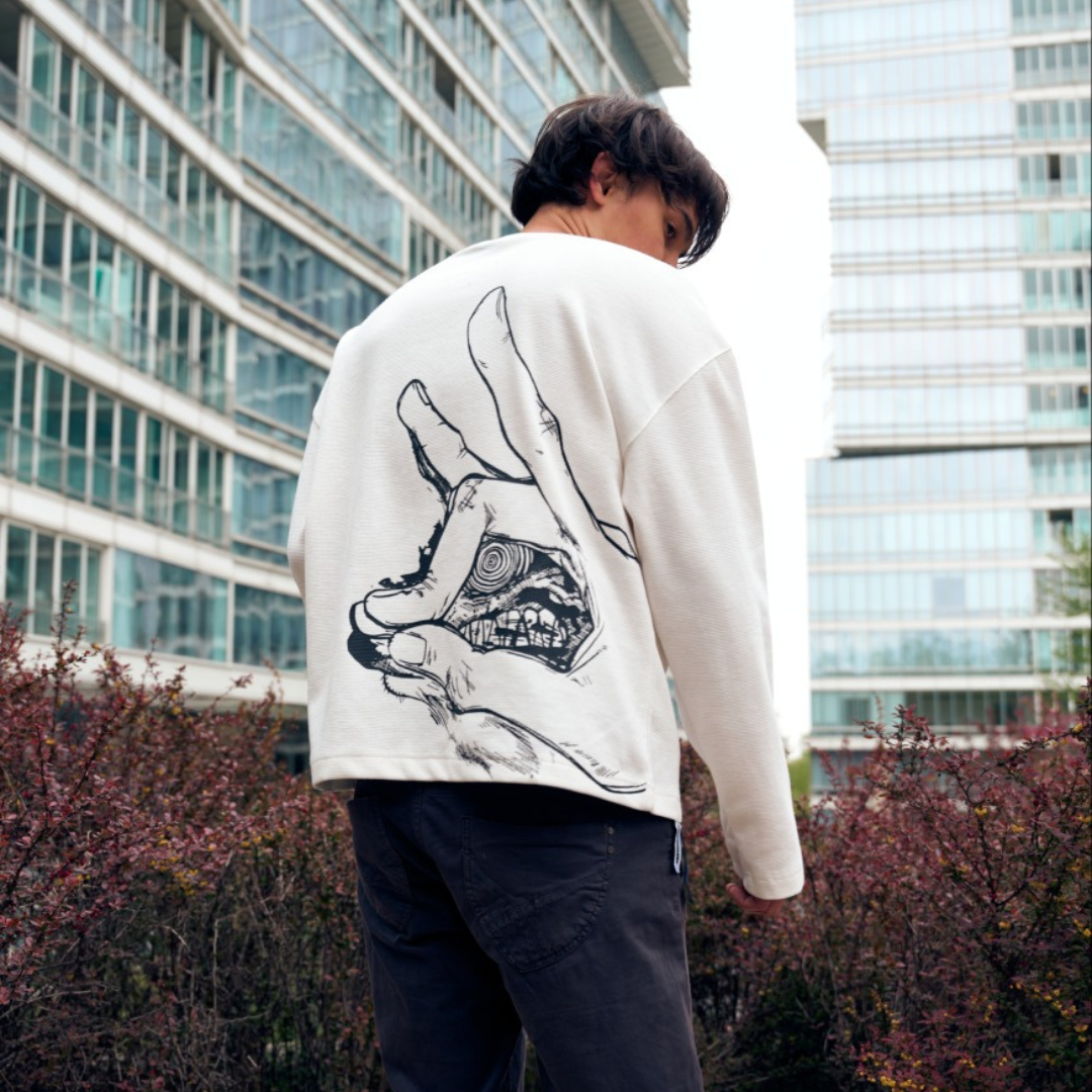 KON Waffle Tee