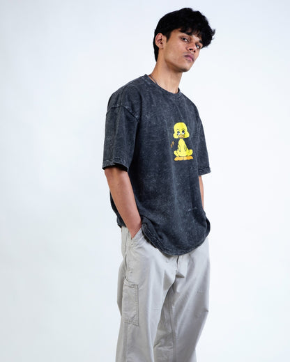 Miserable Quack Oversized Tee