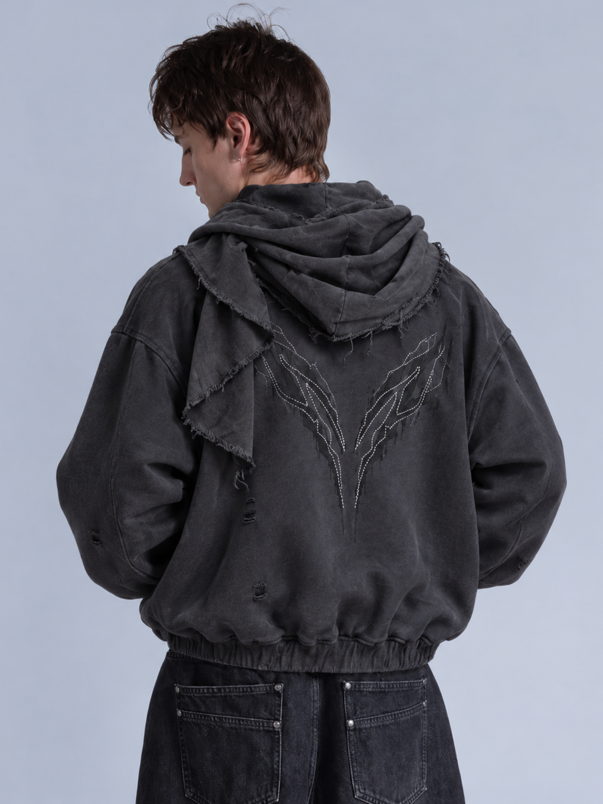 GUTS SCARF HOODIE