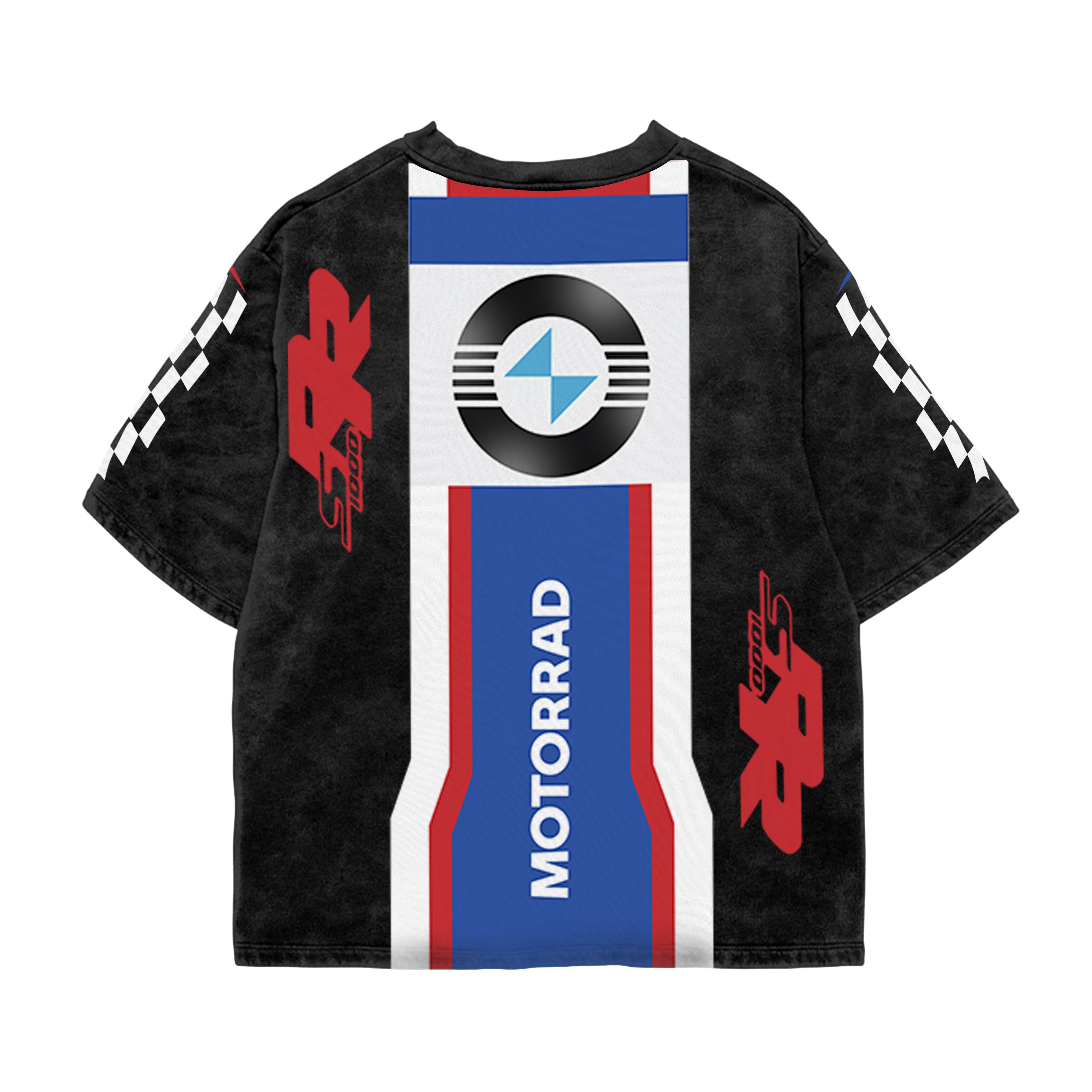 Moto Grid Oversized Tee OUR KARMA