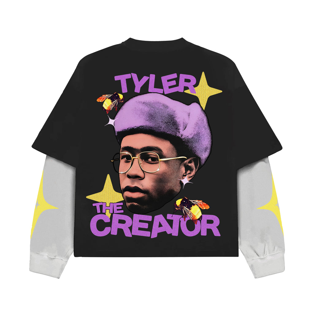 TYLER STAR OVERSIZED LONG SLEEVE TEE