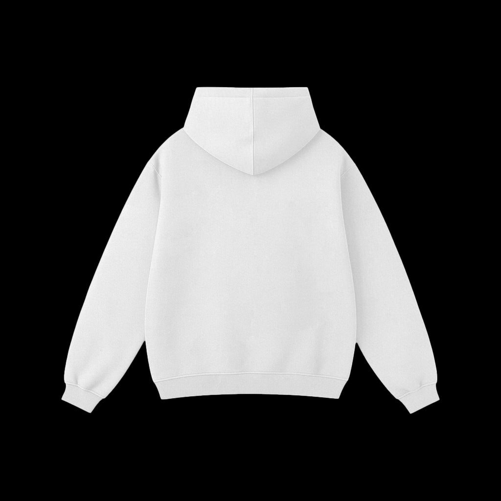 Pure White Oversized Hoodie