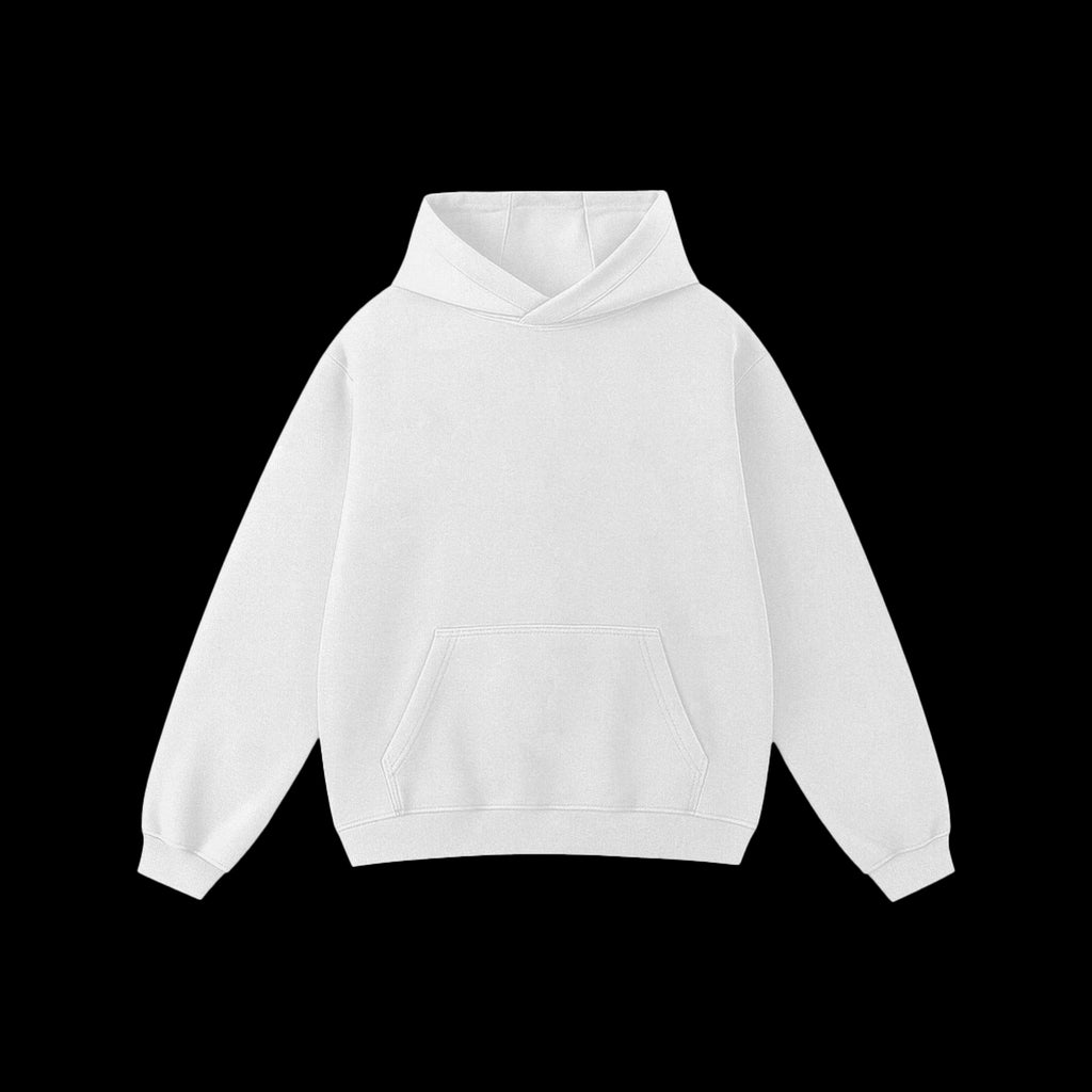 Pure White Oversized Hoodie