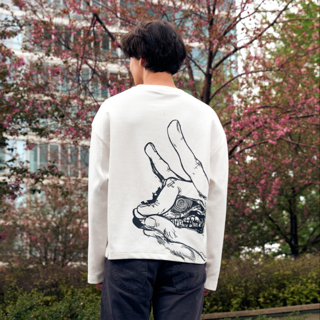 KON Waffle Tee