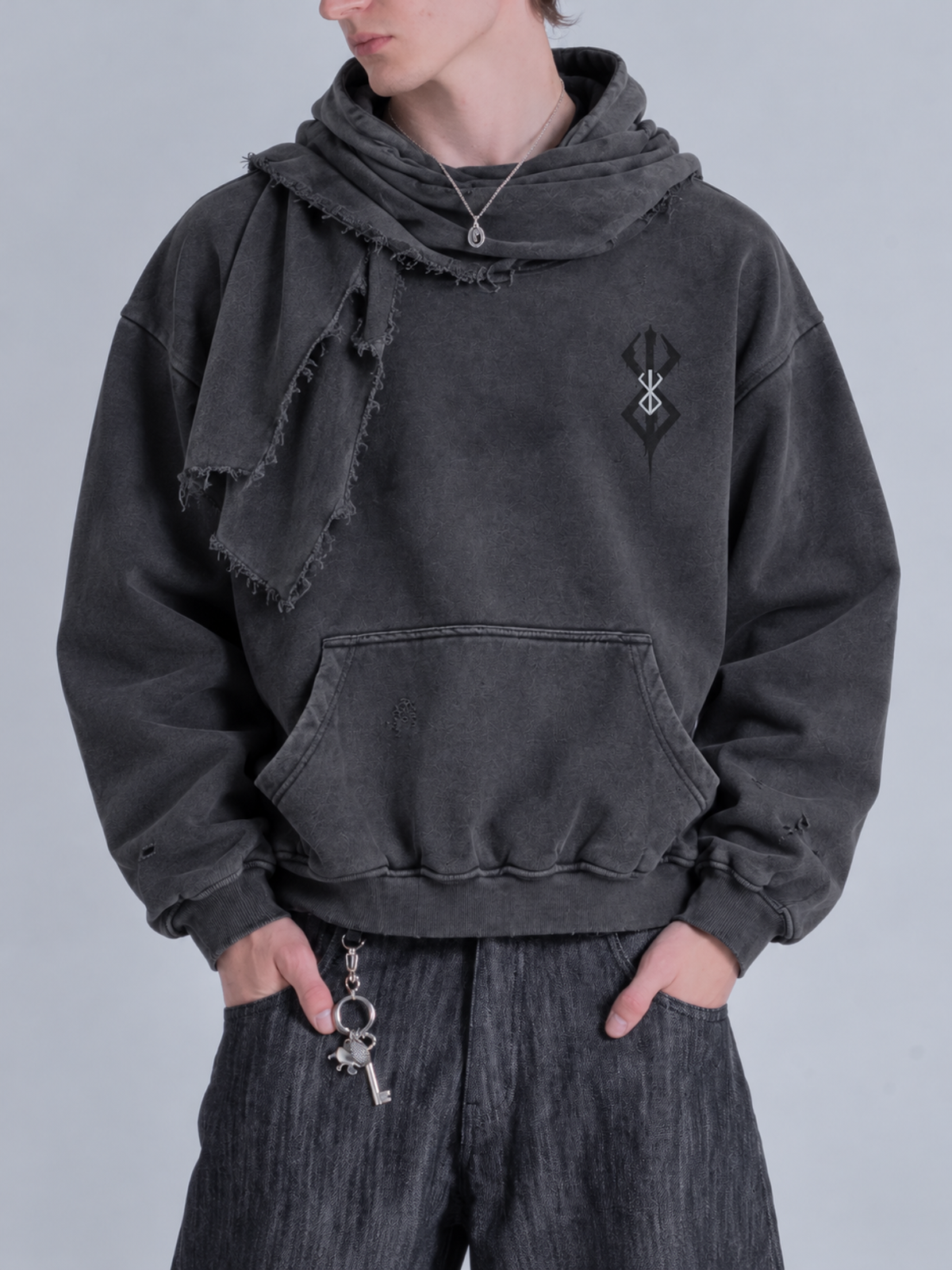 GUTS SCARF HOODIE