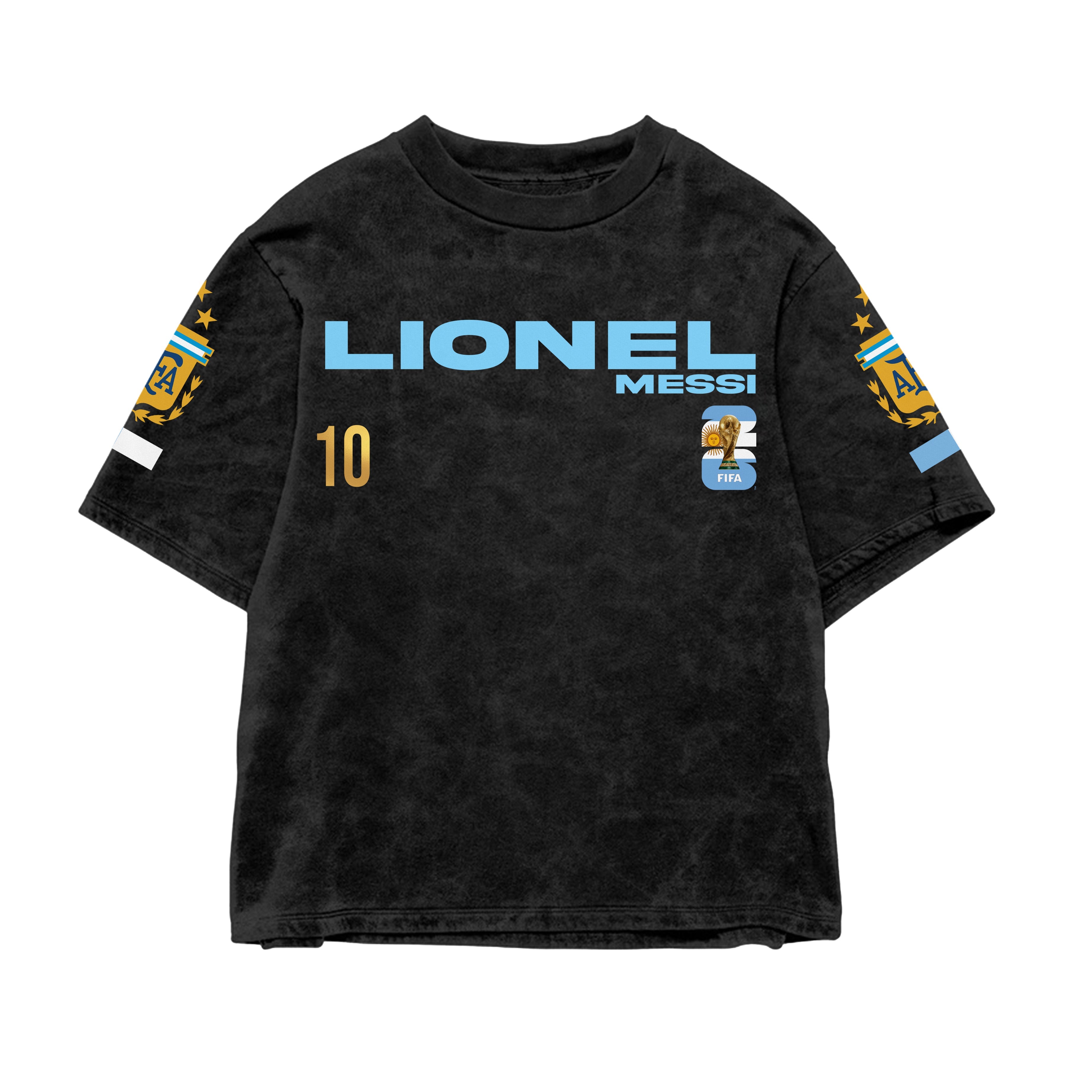 Celestial Striker Oversized Tee – Football Streetwear | OUR KARMA