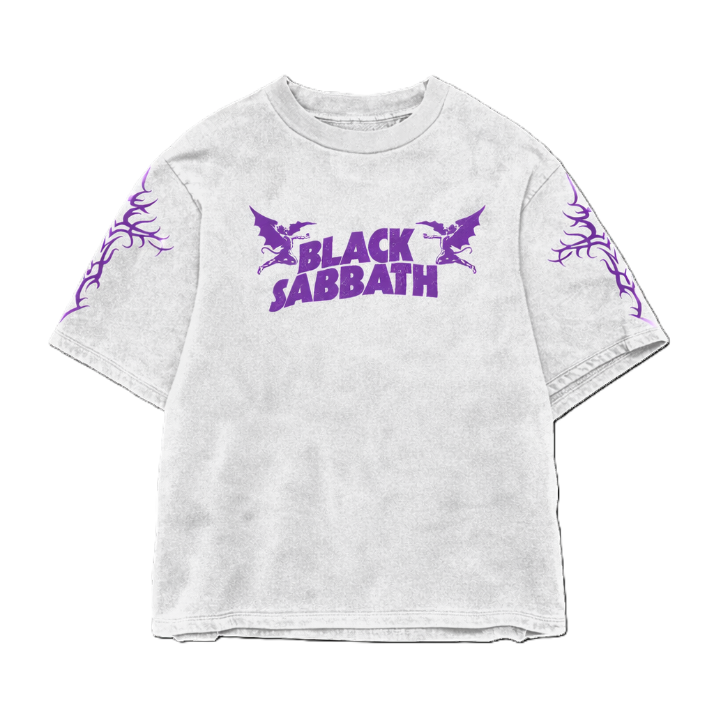 Sabbath Acid Wash Oversized Tee