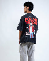 OVO INSTINCT ACID WASH OVERSIZED TEE