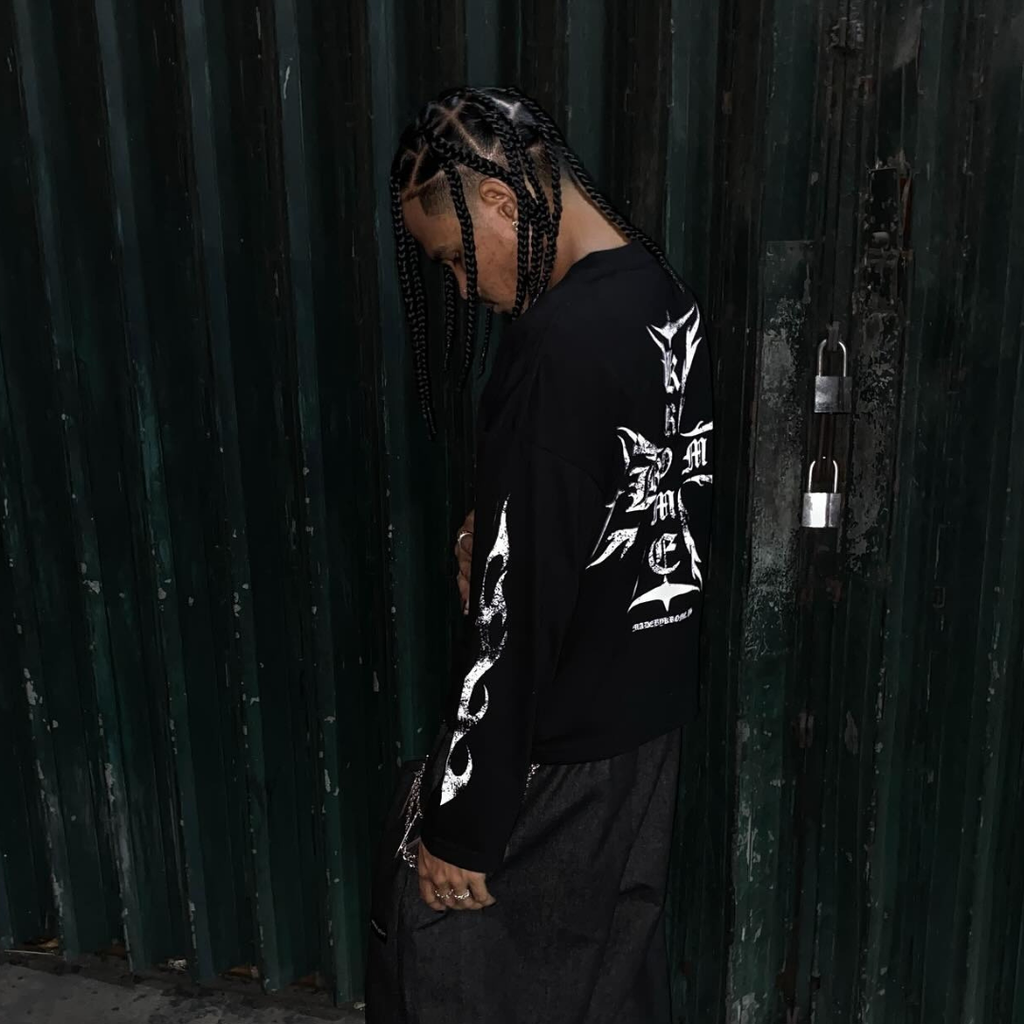 Chrome Cross Full Sleeve Tee