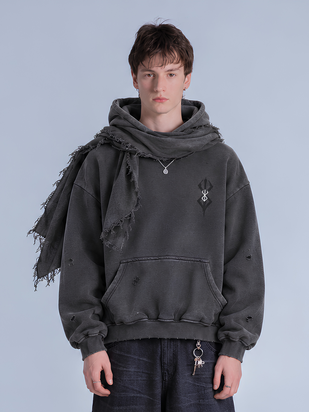GUTS SCARF HOODIE