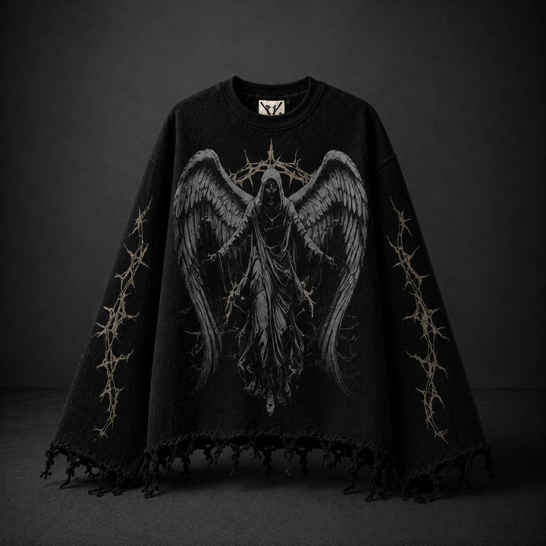 CHAOS IS KING WAFFLE KNIT