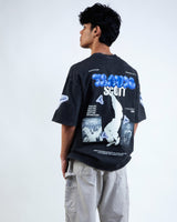 UTOPIA RAGER ACID WASH OVERSIZED TEE
