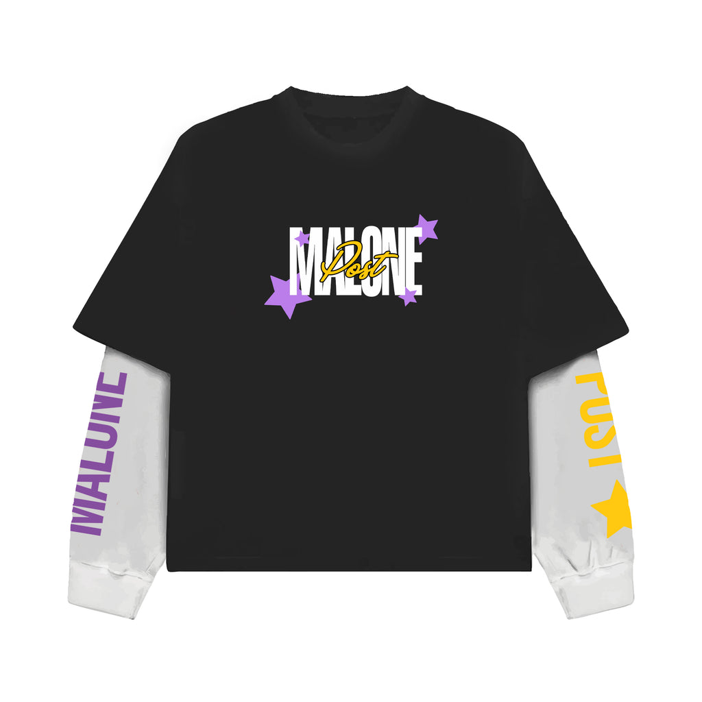 STARBURST MALONE OVERSIZED LONG SLEEVE TEE