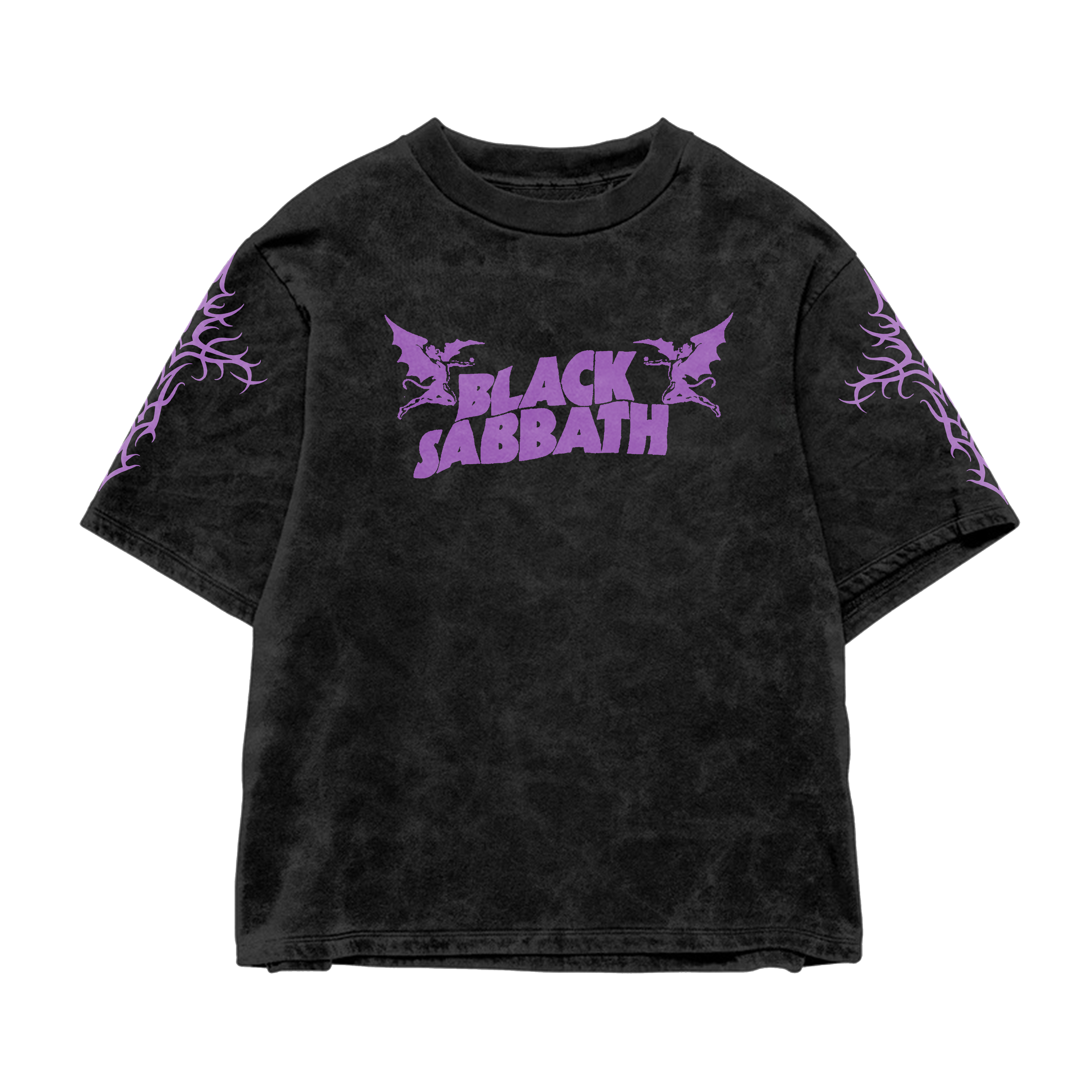 Sabbath Acid Wash Oversized Tee