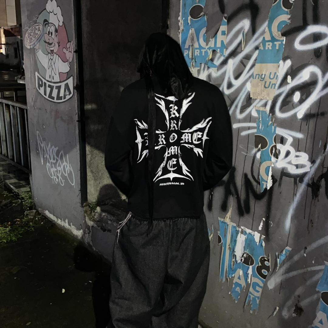 Chrome Cross Full Sleeve Tee