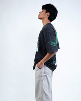 MARSHALL MODE ACID WASH OVERSIZED TEE