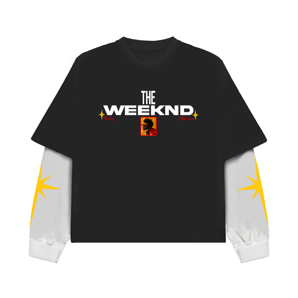 WEEKND VINTAGE OVERSIZED LONG SLEEVE TEE