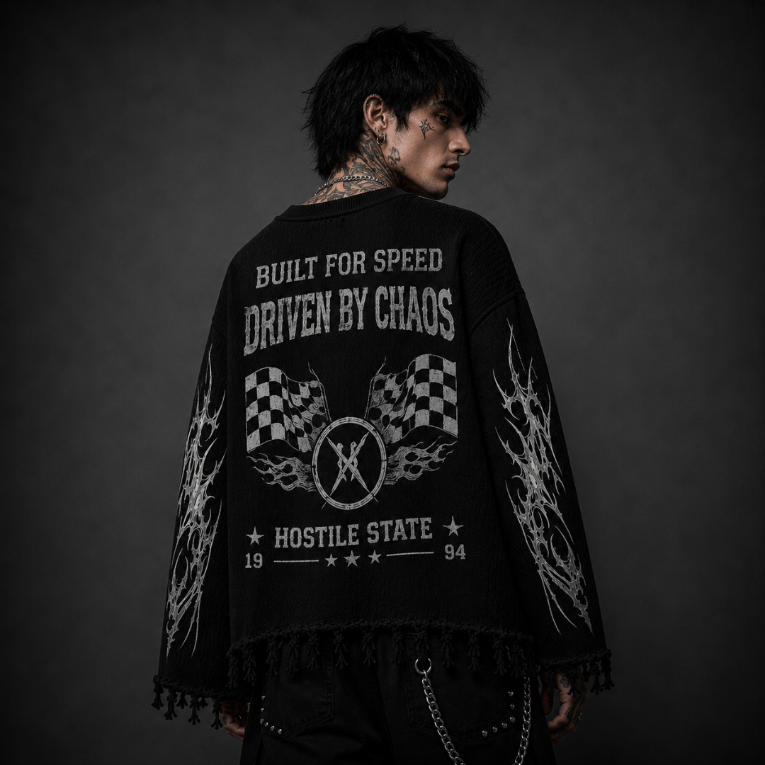 THE HOSTILES WAFFLE KNIT