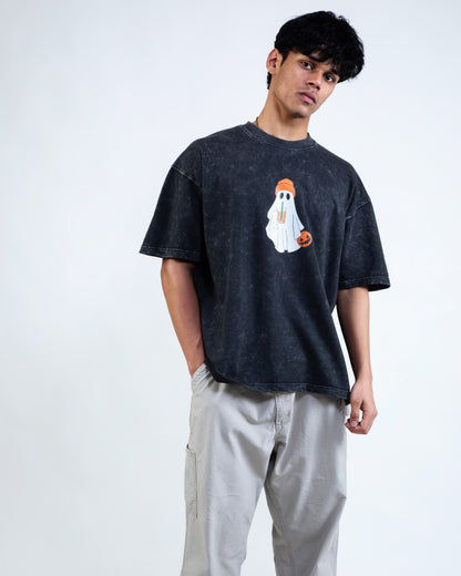 BOO Ghost Oversized Tee