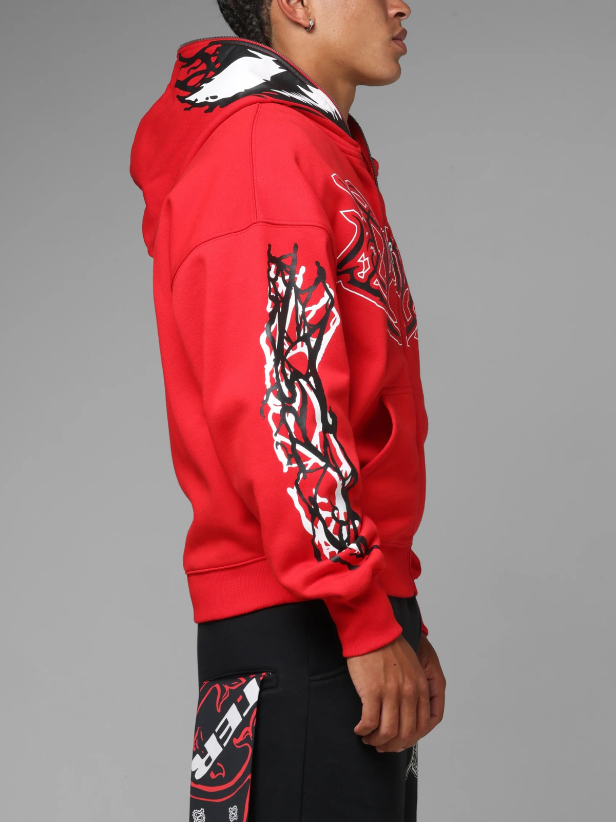 RED VENOM HOODIE