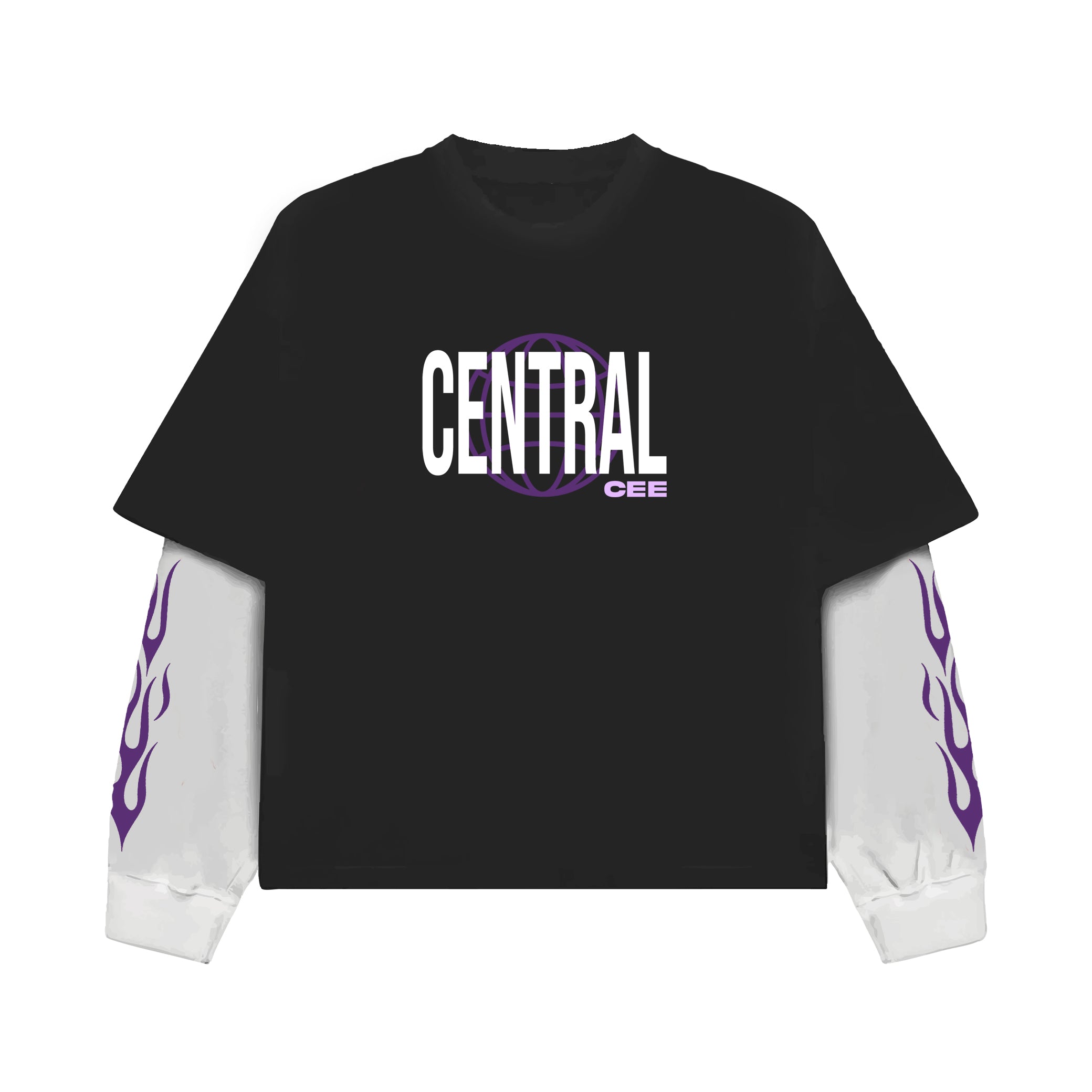 CENTRAL STREET OVERSIZED LONG SLEEVE TEE