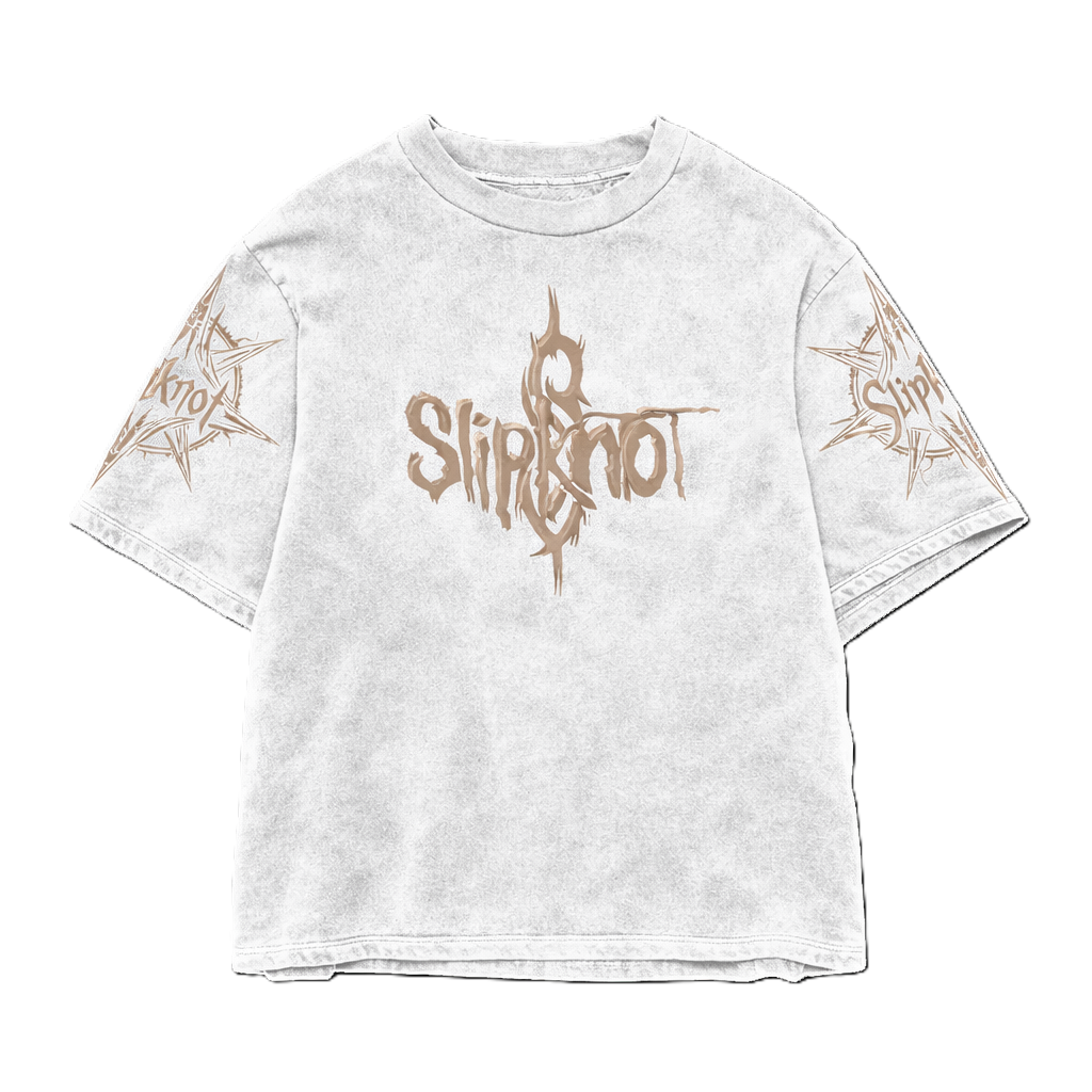 Slipknot Acid Wash Oversized Tee