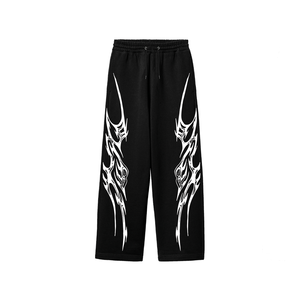 Grimlash graphic sweatpants dark streetwear