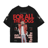 OVO INSTINCT BLACK OVERSIZED TEE