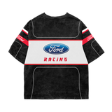 Ford Acid Wash Oversized Tee