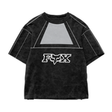Fox Acid Wash Oversized Tee