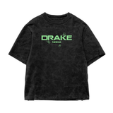 Drake Nokia Acid Wash Oversized Tee