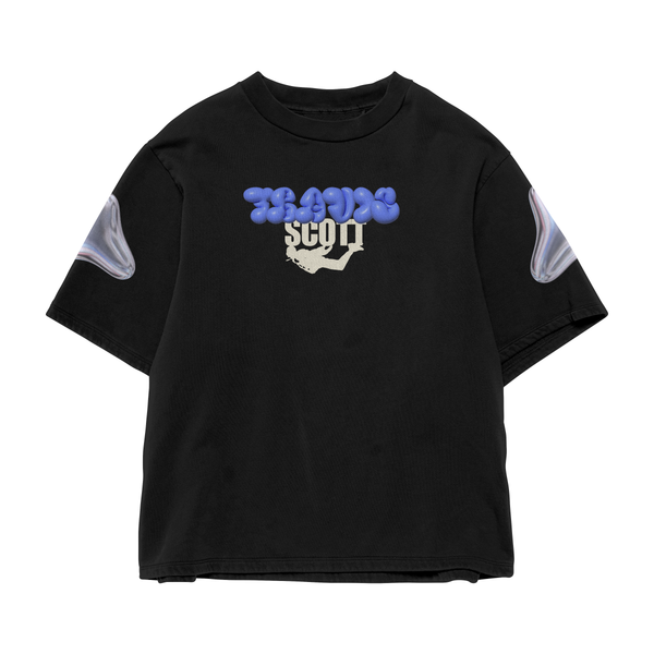 UTOPIA RAGER BLACK OVERSIZED TEE