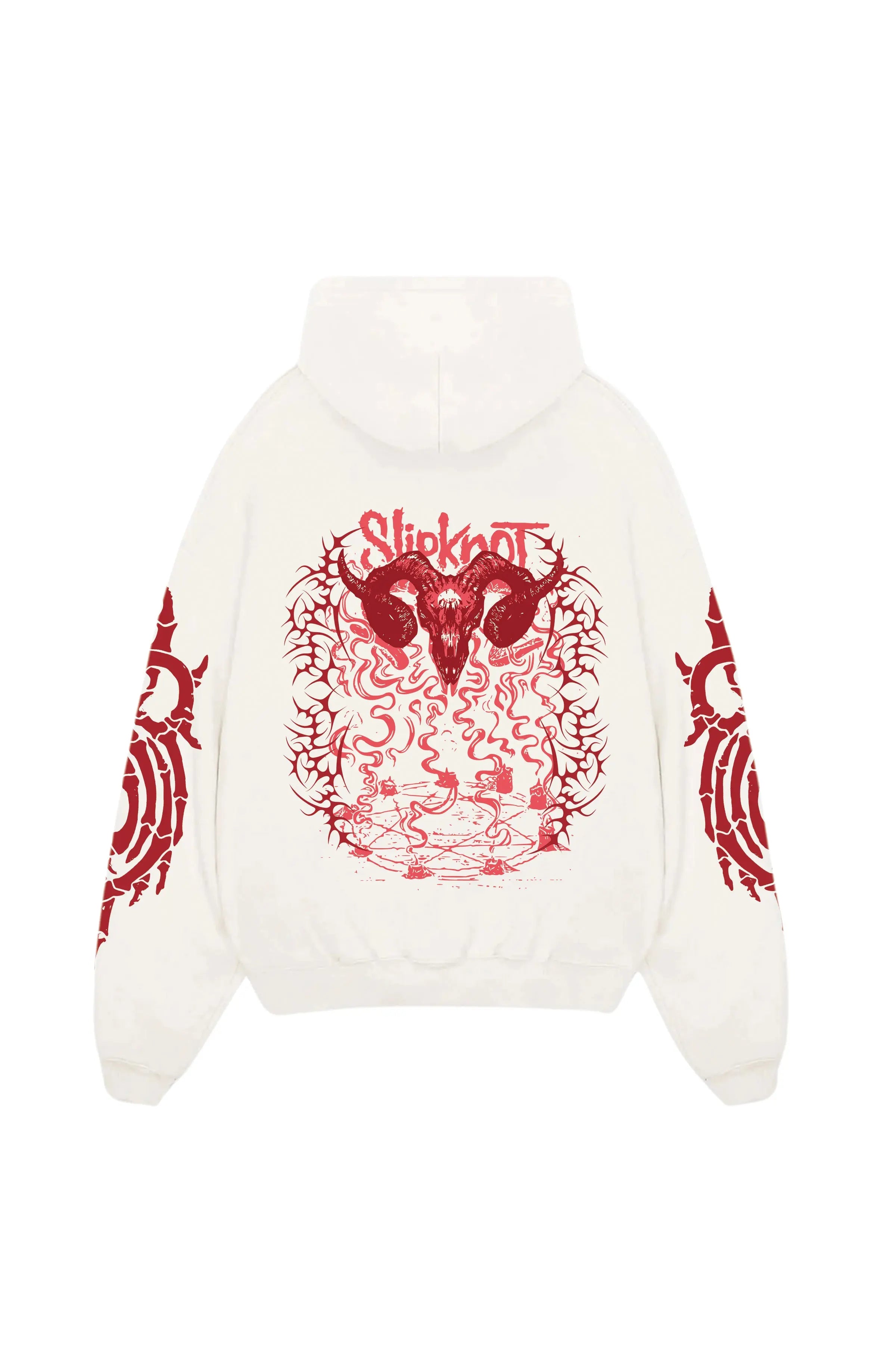 Slipknot Acid Wash Oversized Hoodie OUR KARMA