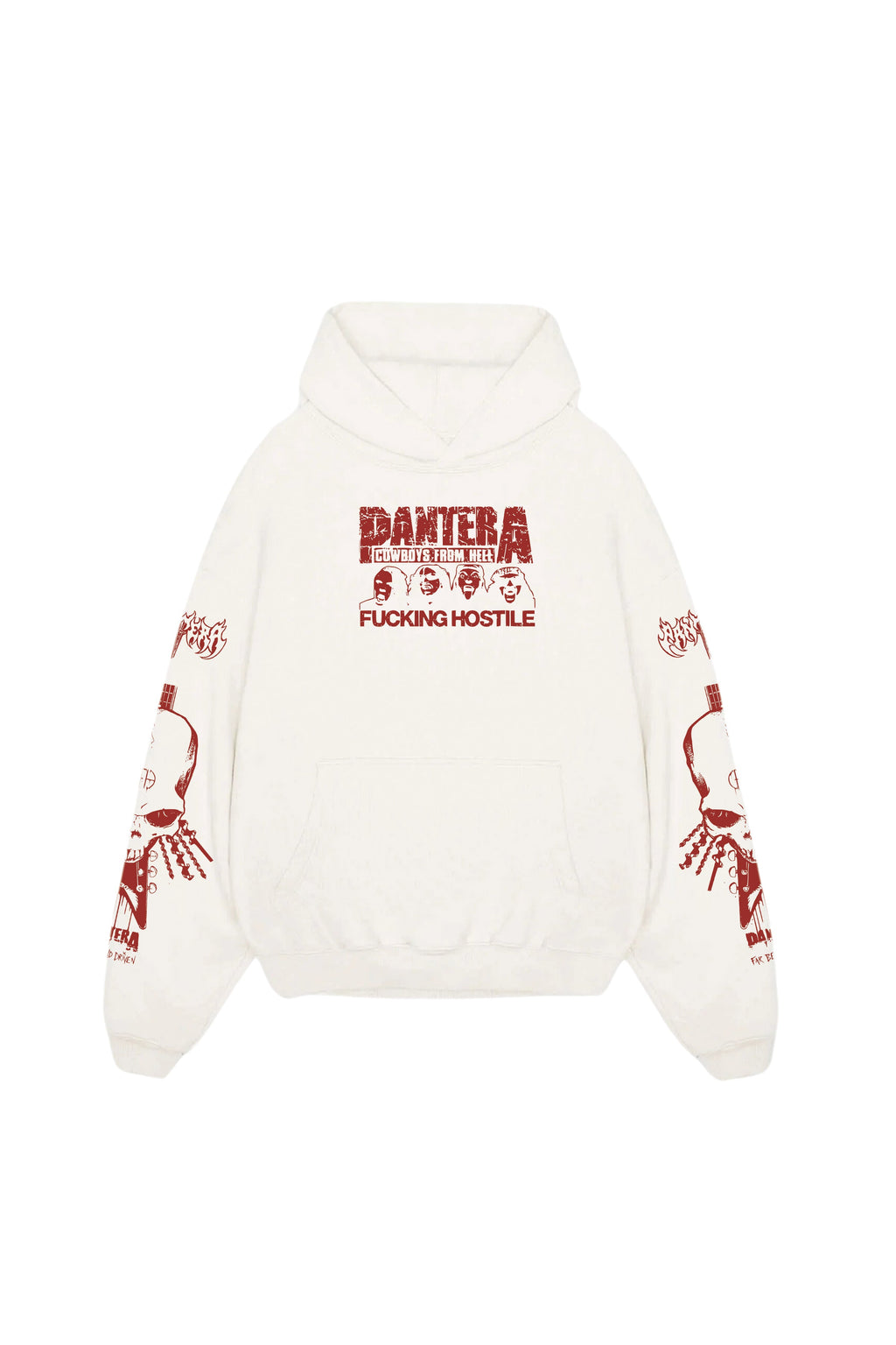 Pantera Acid Wash Oversized Hoodie OUR KARMA
