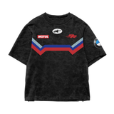 BMW Acid Wash Oversized Tee