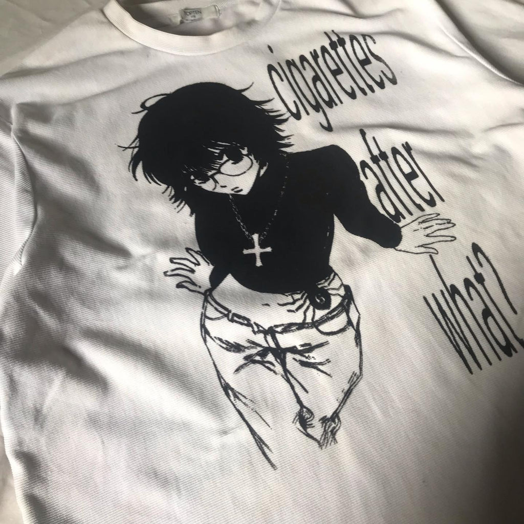 CIGARETTES AFTER WHAT? TEE