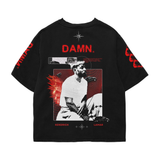 GOOD KID GONE ROGUE SOLID BLACK OVERSIZED TEE