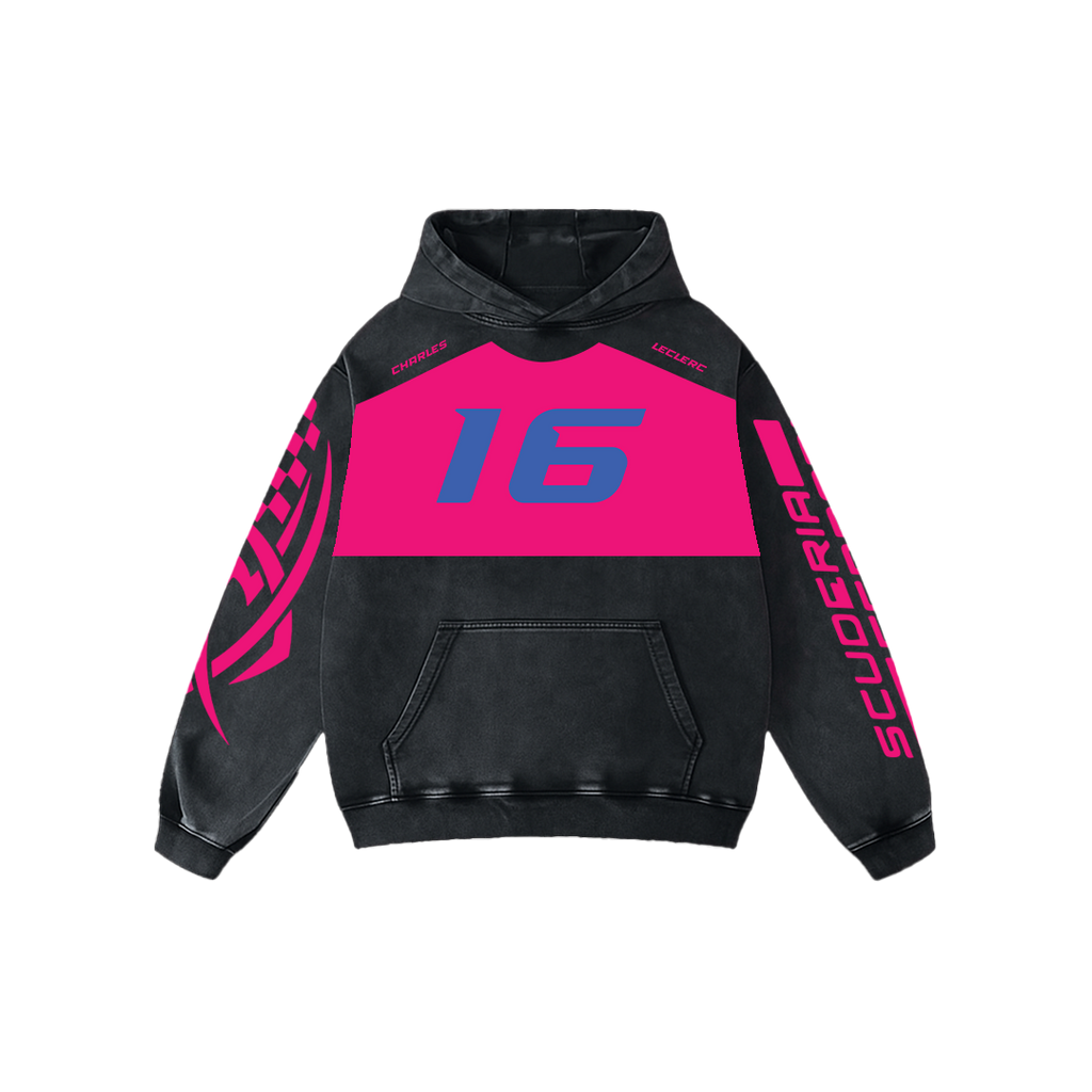Charles Acid Wash Oversized Hoodie