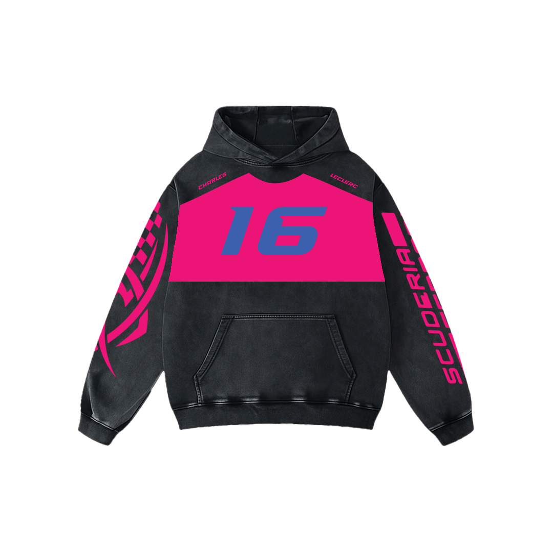 Charles Acid Wash Oversized Hoodie